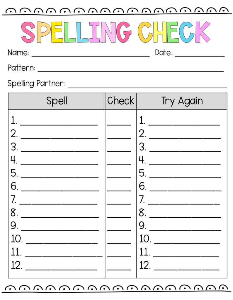 spelling differentiation